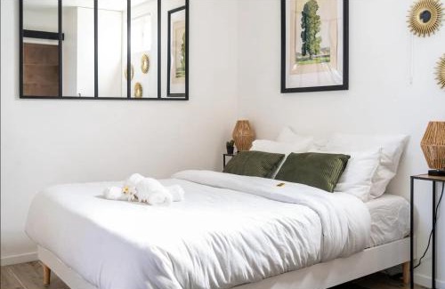 Le Tremblay Apartamento | Studio 2 Joli studio neuf veranda d ete bords de Marne 5 km paris