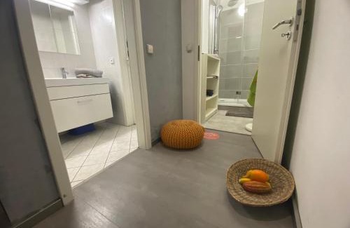 Zentrum-Ost Apartamento | Studio 2 mit Gemeinschaftsräumen, Tiefgarage