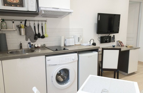 Vittel Apartamento | Studio 21-Estudio-Apartamento-Baño con bañera-Vista al Jardín