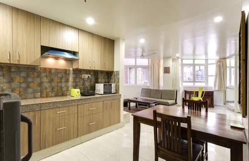 Hauz Khas Apartamento | Studio 37 with a beautiful glass-room