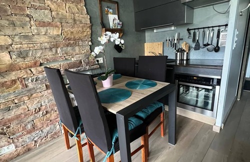 Le Lavachet Apartamento | Estudio-Vista a la Montana-Baño con bañera