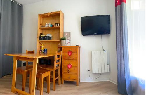 Les Contamines-Montjoie Apartamento | Studio 4 personnes - accès direct remontées mécaniques