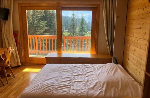 Meribel Apartamento | Studio 4 pers Méribel Altiport, pied des pistes, proche golf, terrasse sud - FR-1-411-936
