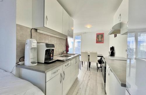 Habere-Poche Apartamento | Studio 4 places avec jardin