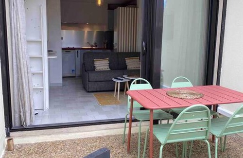 Marseillan Apartamento | Studio 4pers climatisé accès direct plage