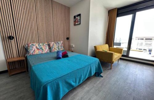 Sainte-Clotilde Apartamento | StuDio 75 pour 2 personnes avec terrasse - vue mer
