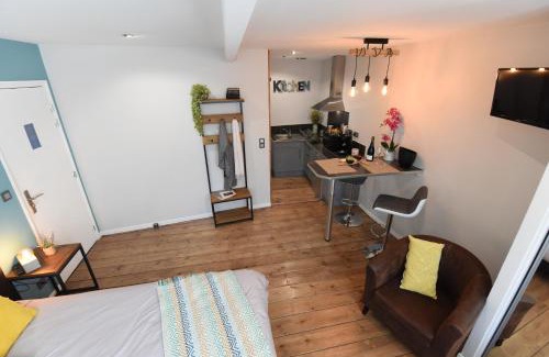 Epernay Apartamento | Studio 86 - Climatisation & proche centre-ville- 2 personnes - BnB Epernay