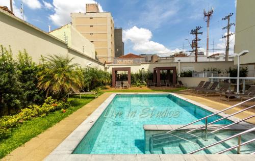 Conceicao Apartamento | Studio a 100m Bosque, Centro e Cambuí- Home Office, Piscina, Sauna, Jacuzzi, Fitness