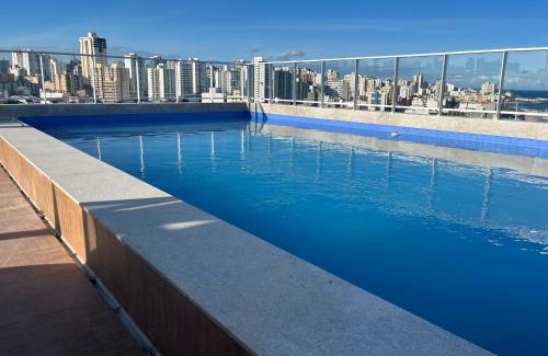 Amaralina Apartamento | Studio Aconchegante com Varanda, Piscina e Vista Mar - Salvador