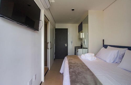 Perdizes Apartamento | Studio Adaptado para Cadeirantes Completo próximo ao Allianz Parque - vn t 05