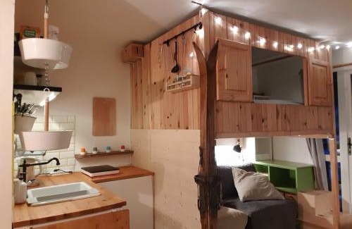 Les Deux Alpes Apartamento | Studio Alpheratz Forest - 1 à 3 pers - WIFI, balcon, vue piste et glacier Muzelle, calme, proche commerces et pistes- TSC Super Venosc à 80m