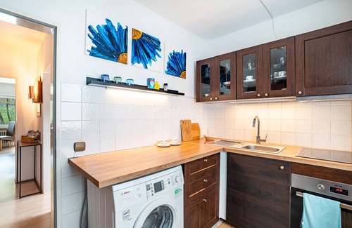 Bad Herrenalb Apartamento | Estudio 'Am Gaisbach' con balcón y Wi-Fi