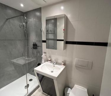 Radeberger Vorstadt Apartamento | Studio am Waldschlösschen mit Küche und Netflix
