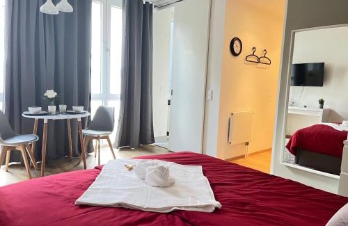 Radeberger Vorstadt Apartamento | Studio am Waldschlösschen mit Küche und Netflix