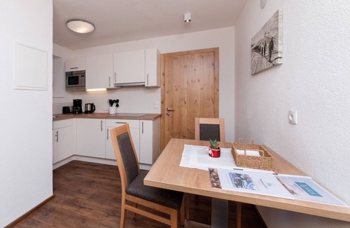 Pettneu am Arlberg Apartamento | Apartamento estudio 'Top 3 Eisenspitze' con vistas a la montaña, jardín privado y Wi-Fi