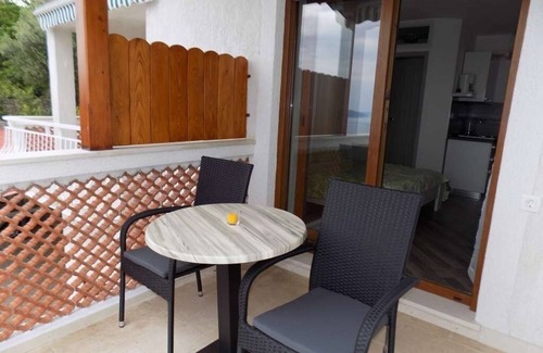 Mosenice Apartamento | Apartamento Estudio en Mošćenička Draga con Seaview, Terraza, Acondicionador, WIFI (4364-1)