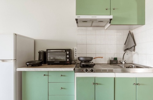 Kiparissia Apartamento | Estudio '5' con terraza privada, Wi-Fi y aire acondicionado