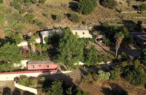 Kato Simi Apartamento | Apartamento estudio 'Akros Oreon Junior Suite Amori' con vistas a la montaña, terraza y Wi-Fi