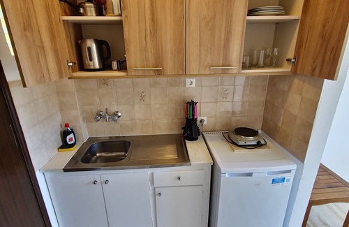Melikia Apartamento | Apartamento estudio 'Alexandra Studio 2' con balcón privado y Wi-Fi