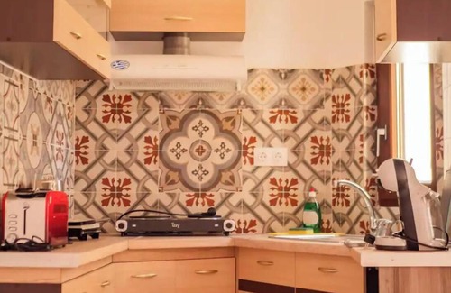Kouroutai Apartamento | Apartamento estudio 'Asfentamos' con vistas a la montaña, Wi-Fi y aire acondicionado.