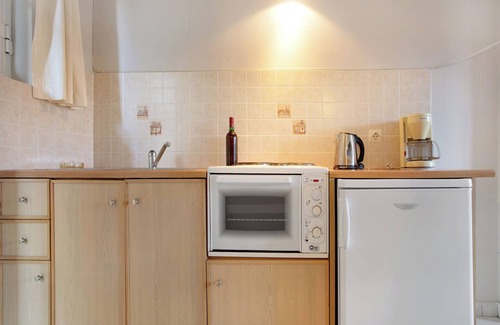 Limni Keri Apartamento | Estudio Apartamento "Dolphin Sea View 11" con jardín y Wi-Fi