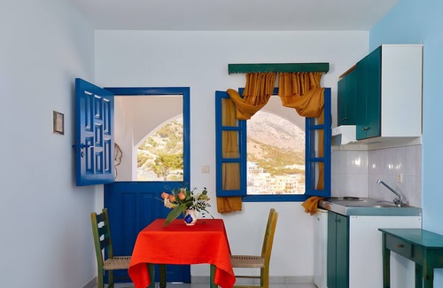 Diafani Apartamento | Estudio 'Doble No 1' con vistas al mar, Wi-Fi y aire acondicionado