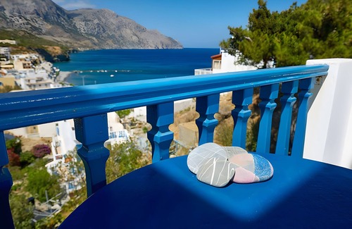 Diafani Apartamento | Estudio 'Doble No 1' con vistas al mar, Wi-Fi y aire acondicionado