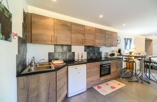 Mittlach Apartamento | Apartamento estudio 'Gite Au Petit Mittlach' con vistas a la montaña, terraza y jardín privado