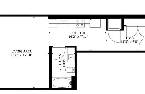 Downtown Vancouver Apartamento | Studio Apartment in Vancouver