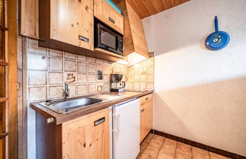 Chatel Apartamento | Apartamento estudio 'Le Blanchot - 4 Pers' con vistas a la montaña, balcón y Wi-Fi