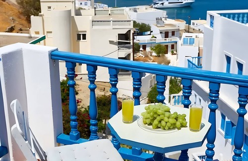 Diafani Apartamento | Apartamento estudio 'Triple No 2' con vistas al mar, Wi-Fi y aire acondicionado.