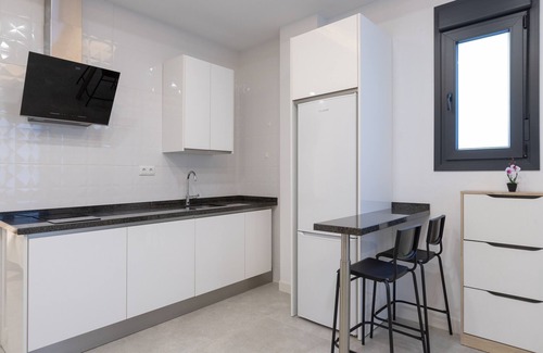 Carretera de Cadiz Apartamento | Apartamento estudio "Victoria's" con Wi-Fi y aire acondicionado