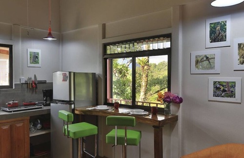 La Fortuna Apartamento | Studio Apartment. Volcano view from terrace.