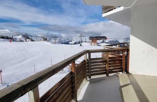 Aime Apartamento | Studio au pied des pistes avec grand balcon et cuisine équipée - FR-1-181-2731