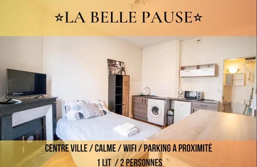 Auxerre Apartamento | Studio Auxerre proche parking