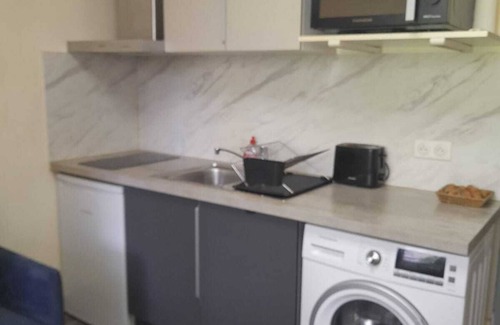 Centre Ville Apartamento | Studio Avec Jardin à 5 min du Parc des Princes