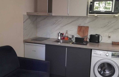 Centre Ville Apartamento | Studio Avec Jardin à 5 min du Parc des Princes