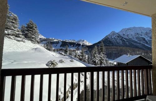 Montgenevre Apartamento | Studio avec balcon à Montgenèvre, animaux acceptés - FR-1-330D-35