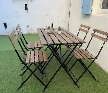 4th Arrondissement Apartamento | Studio avec extérieur