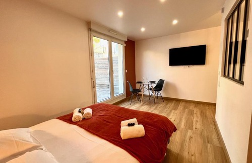 Le Marais Apartamento | Studio avec grande terrasse et parking privatifs