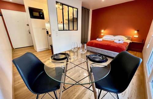 Le Marais Apartamento | Studio avec grande terrasse et parking privatifs