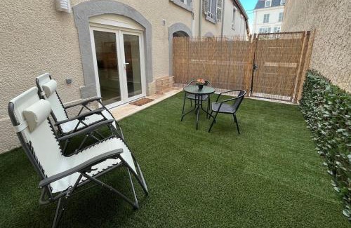 Centre Ville Apartamento | Studio avec jardin privatif