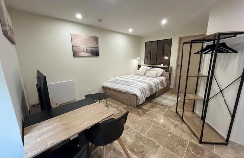 Centre Ville Apartamento | Studio avec jardin privatif