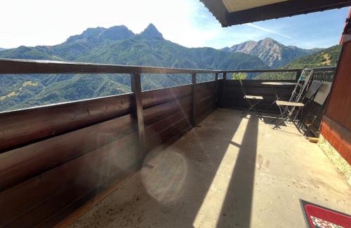 Pra Loup Apartamento | Studio avec magnifique vue montagne - Praloup 1500