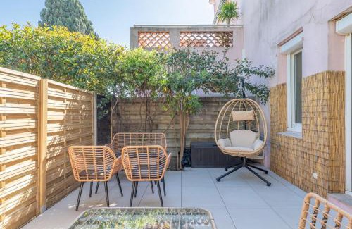 Plaine de la Brague Apartamento | Studio avec Terrasse et piscine