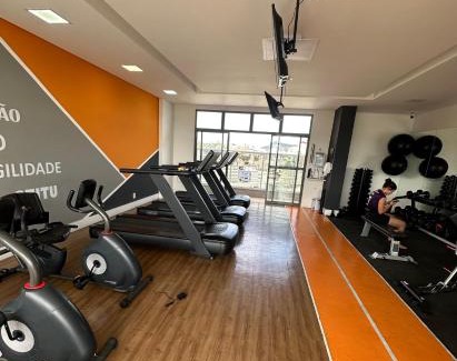 Centro Apartamento | Studio Be Happy! piscina academia coz completa