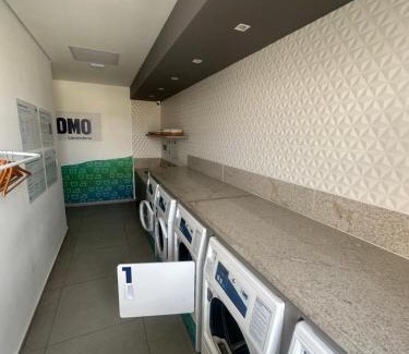 Centro Apartamento | Studio Be Happy! piscina academia coz completa