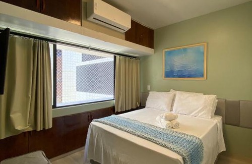 Jatiuca Apartamento | Studio Beira Mar Piscina Cobertura Localização perfeita Jatiúca