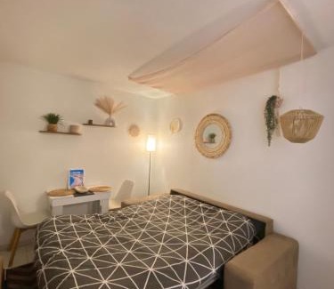 La Madeleine Apartamento | Studio Boho Chic - Proche de la mer