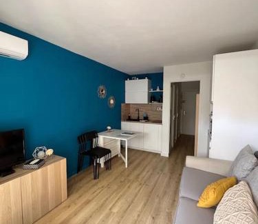 Boulouris-sur-Mer Apartamento | Studio Bord de Mer Boulouris à Saint Raphael